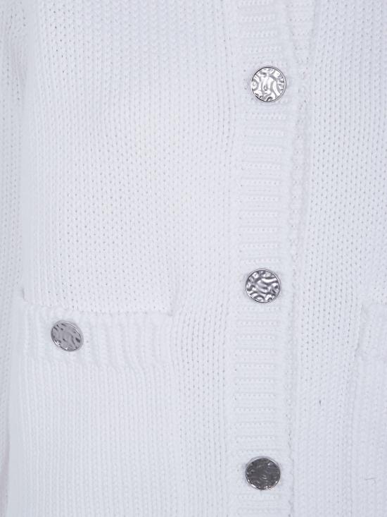 26FW 토템 가디건 263 WRT0853 YA0299 047 WHITE - TOTEME