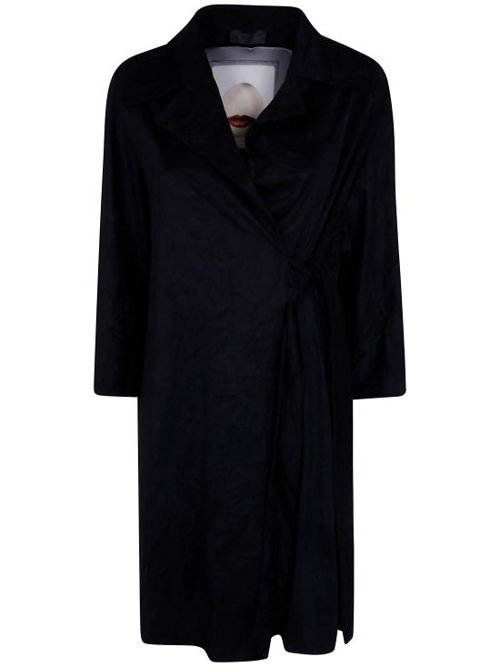 26FW 마리아 칼데라라 코트 W902DK 9 BLACK