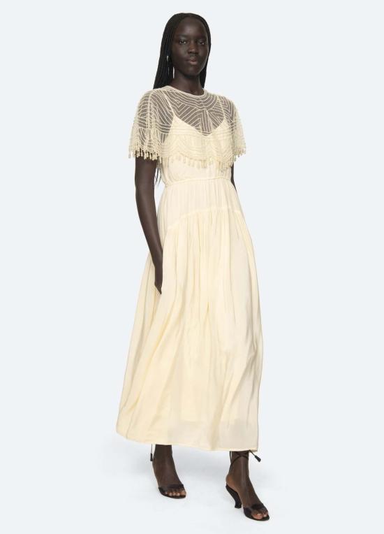  씨뉴욕 롱 원피스 AW26 073 CREAM - SEA NY
