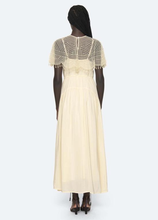  씨뉴욕 롱 원피스 AW26 073 CREAM - SEA NY
