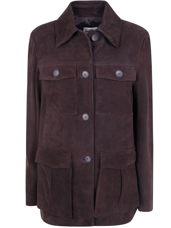 26FW 세미쿠튀르 가죽 자켓 Y6WT05 W40 DARK LEATHER