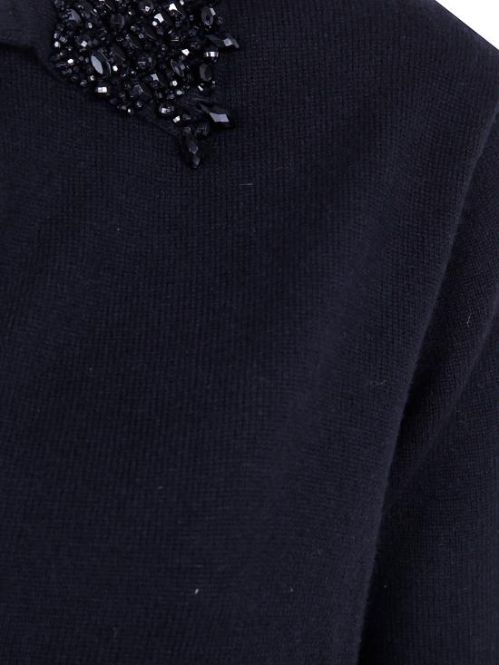 26FW 세미쿠튀르 폴로 티셔츠 Y6WH70 Y69 BLACK - SEMI-COUTURE
