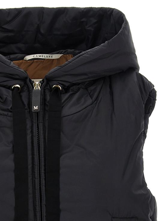 26FW 막스마라 더 큐브 패딩 조끼 그린고 질레 블랙 - MAXMARA THE CUBE