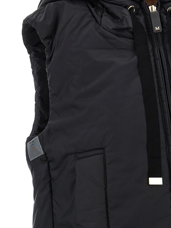 26FW 막스마라 더 큐브 패딩 조끼 그린고 질레 블랙 - MAXMARA THE CUBE