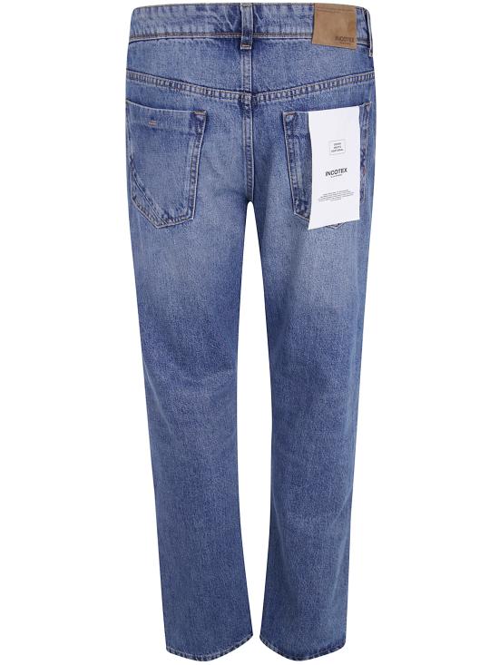 26FW 인코텍스 데님 팬츠 BR006L 2616F W03A DARK BLUE - INCOTEX