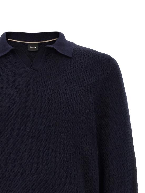 26FW 휴고보스 폴로 티셔츠 H-로마리노 폴로 블루 - HUGO BOSS