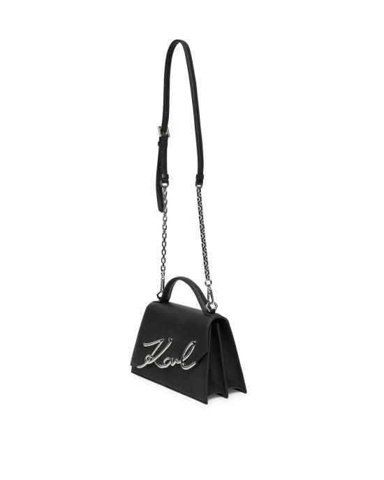 26SS 칼라거펠트 크로스백 A1W30036 994 black nickel NERO ARGENTO - KARL LAGERFELD