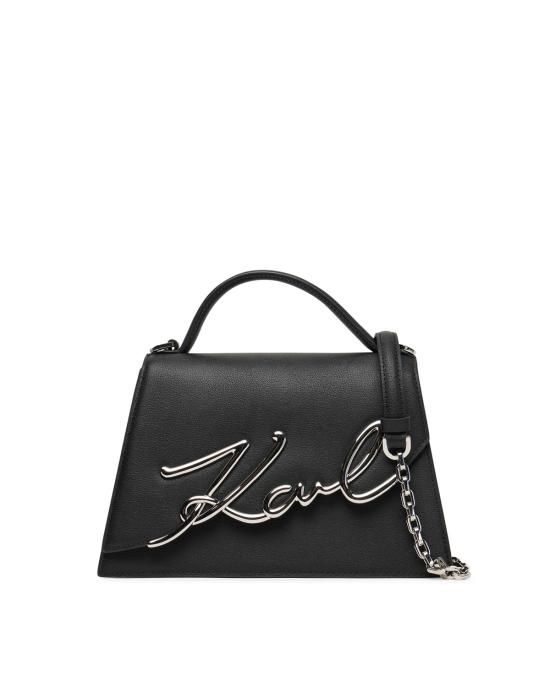 26SS 칼라거펠트 크로스백 A1W30036 994 black nickel NERO ARGENTO