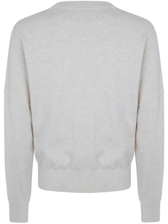 26FW 이자벨마랑에뚜왈 마리산스 코튼 스웨터 23PPU0053FA A1X05E 099 02LY LIGHT GREY - ISABEL MARANT ETOILE