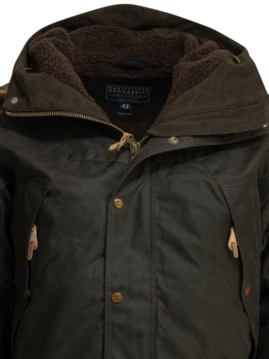 26FW 마니팟투라 체카렐리 자켓 산악용 재킷 및 코트 (갈색) - MANIFATTURA CECCARELLI