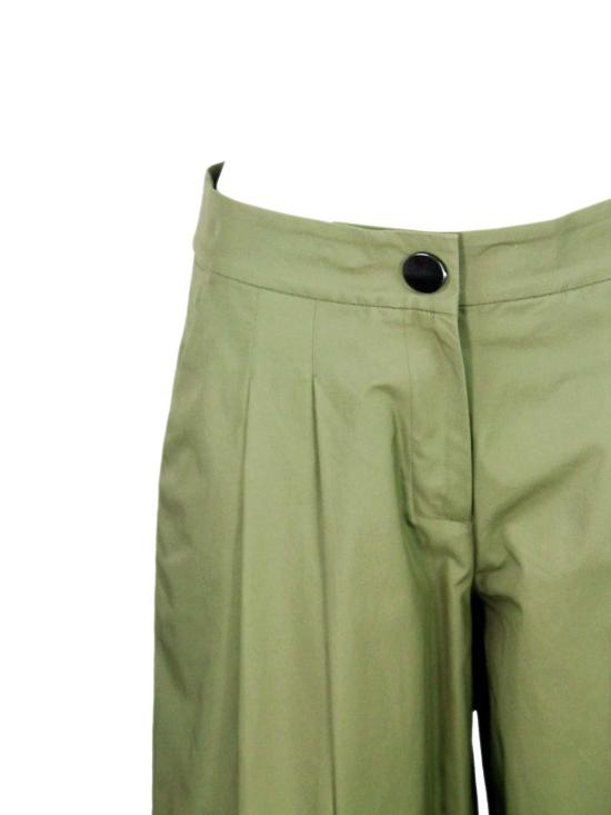 26SS 알마니 스트레이트 팬츠 XW002005AF18863U7043 Green - ARMANI