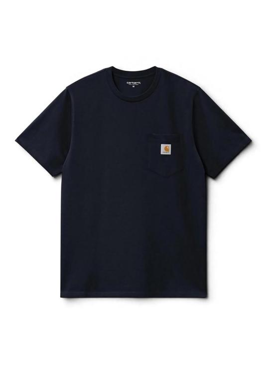 26FW 칼하트 숏슬리브 포켓 티셔츠 I0304341CXX Blue