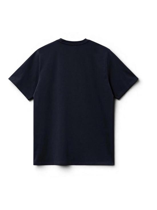 26FW 칼하트 숏슬리브 포켓 티셔츠 I0304341CXX Blue - CARHARTT