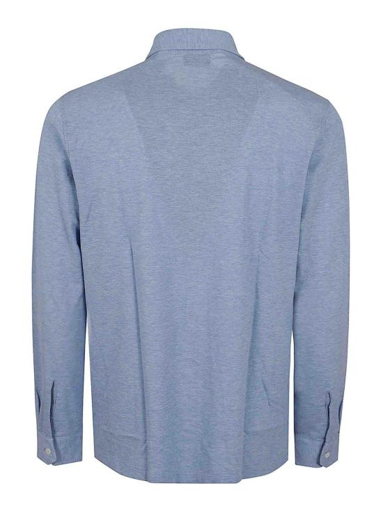 25FW 발바 긴팔 셔츠 700091302VAR0510 Blue - BARBA