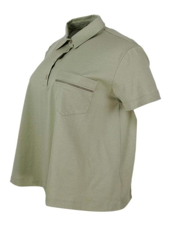 26SS 파비아나 필리피 폴로 티셔츠 JED276F573M2041274 Light Brown - FABIANA FILIPPI