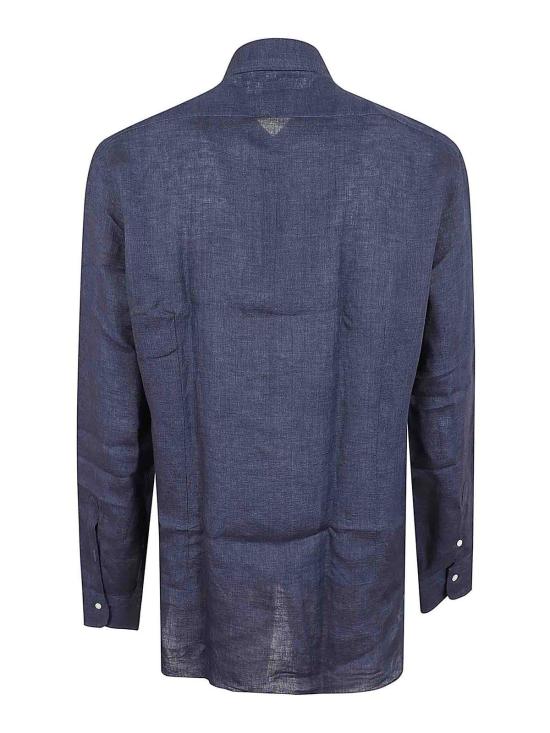 25FW 발바 긴팔 셔츠 LIU13P0154115UBLU Blue - BARBA