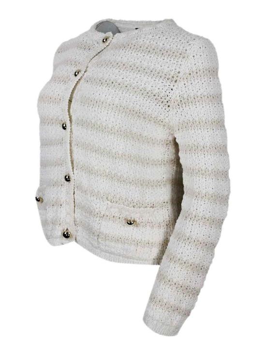 26SS 파비아나 필리피 탑 MAD276F523M1670145 Cream - FABIANA FILIPPI