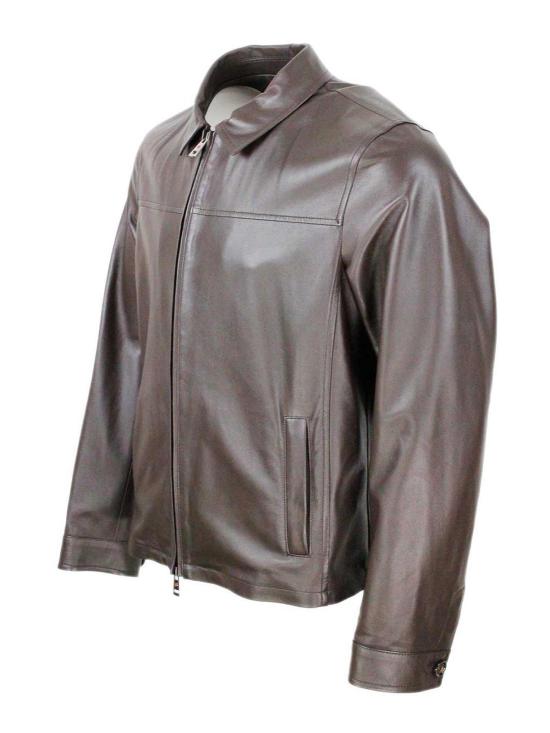 26SS 키레드 가죽 자켓 WJUANW8350505101 Dark Brown - KIRED