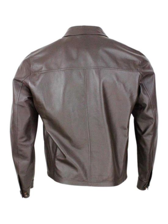 26SS 키레드 가죽 자켓 WJUANW8350505101 Dark Brown - KIRED