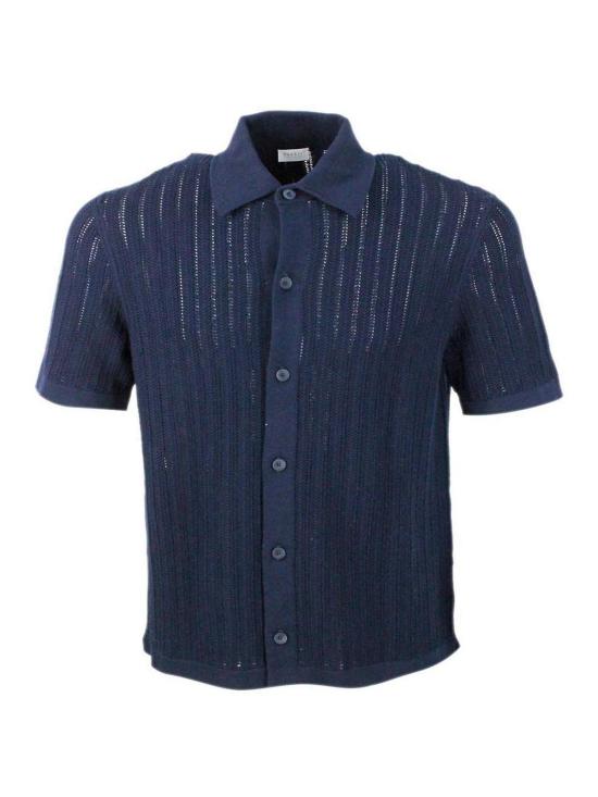 26SS 04651/트립인어백 반팔 셔츠 2KN2611A0004 Blue