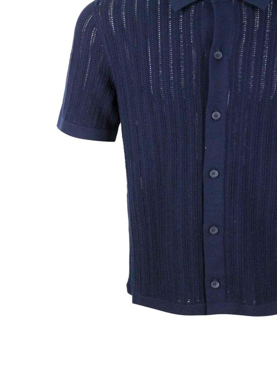 26SS 04651/트립인어백 반팔 셔츠 2KN2611A0004 Blue - 04651/A TRIP IN A BAG