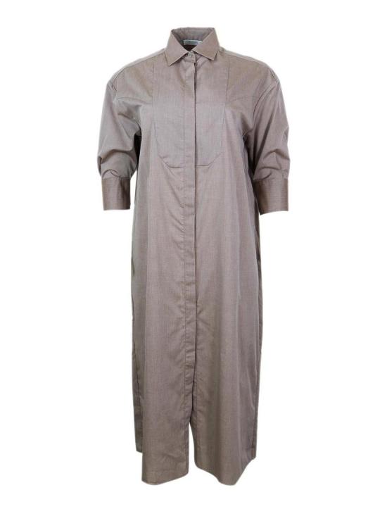 26SS 발바 미디 스커트 87410354027009 Brown