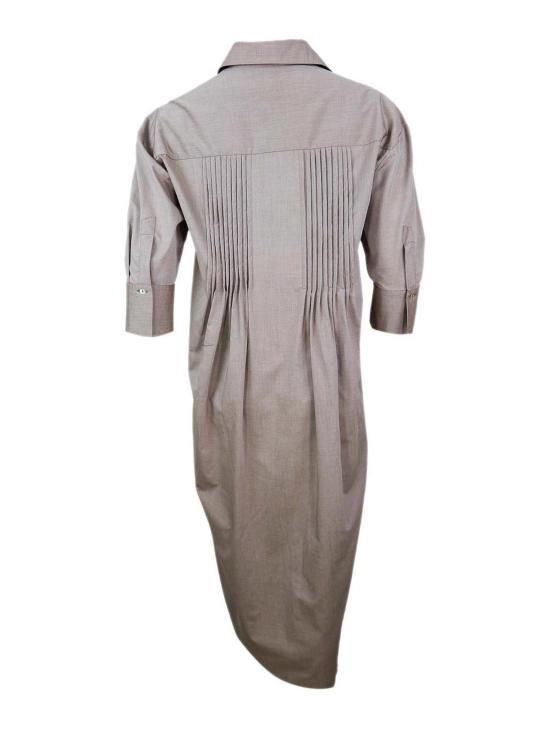 26SS 발바 미디 스커트 87410354027009 Brown - BARBA