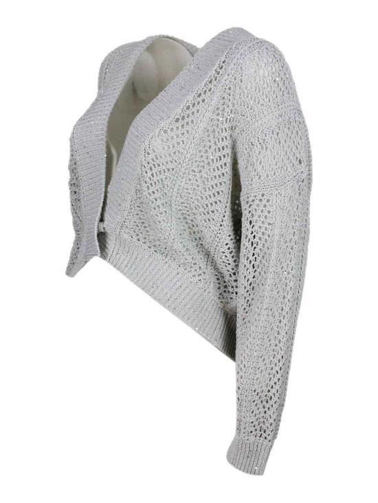 26SS 안토넬리 피렌체 탑 ELLEBORO41783Q40810 Grey - ANTONELLI FIRENZE
