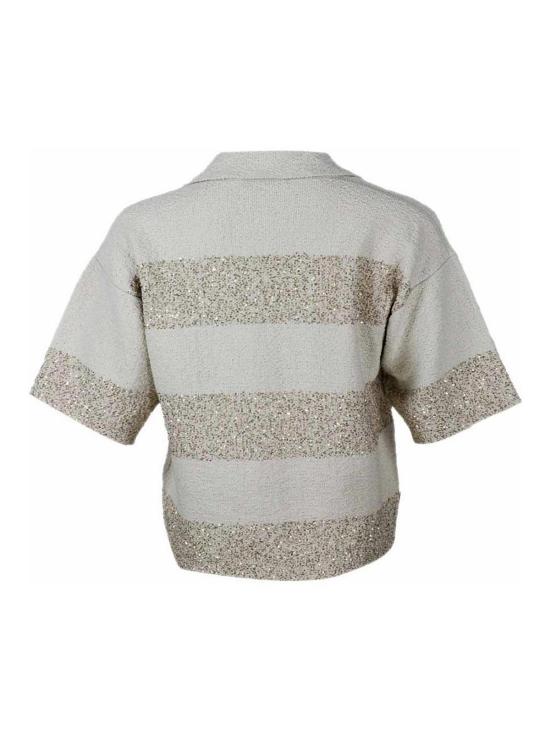 26SS 파비아나 필리피 탑 MAD276F538M101VR1 Cream - FABIANA FILIPPI