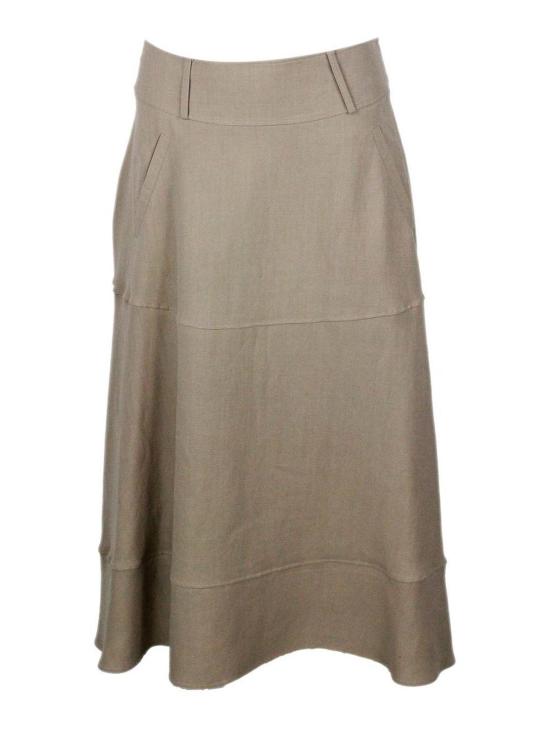 26SS 안토넬리 피렌체 미디 스커트 JOELLEQ9904935 Beige