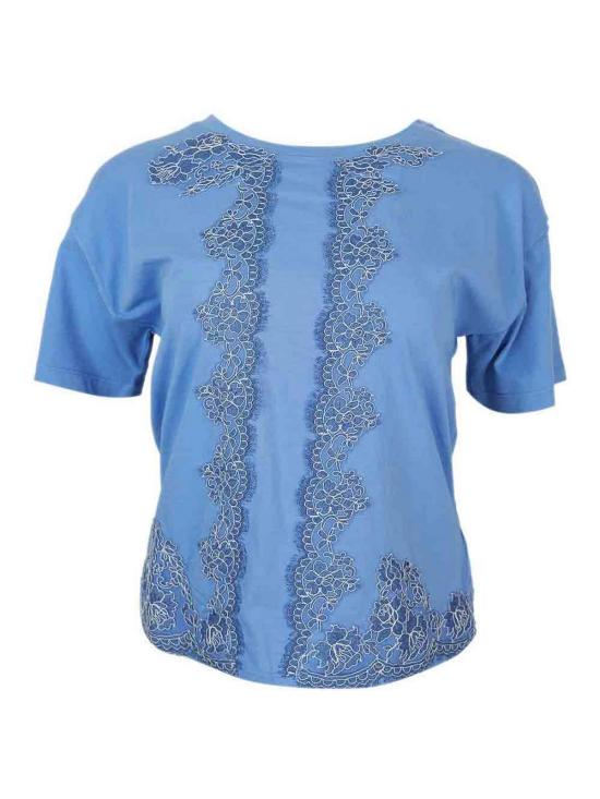 26SS 에르마노 피렌제 반팔 티셔츠 D48EL029EE3MF157 LIGHT BLUE