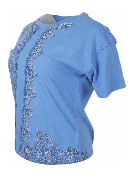 26SS 에르마노 피렌제 반팔 티셔츠 D48EL029EE3MF157 LIGHT BLUE - ERMANNO FIRENZE