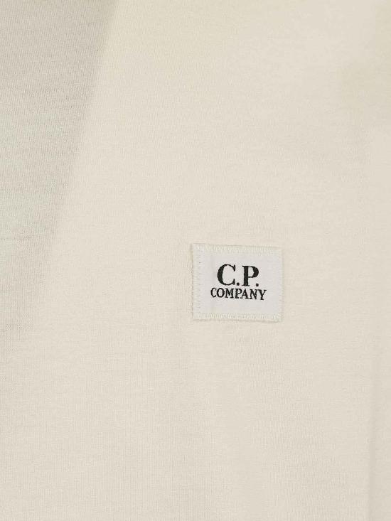 25FW 씨피 컴퍼니 폴로 티셔츠 20CMPL115A006374G114 Beige - C.P. COMPANY
