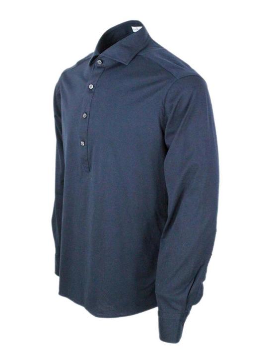 26SS 손리사 폴로 티셔츠 FJ7174J13302 Blue - SONRISA