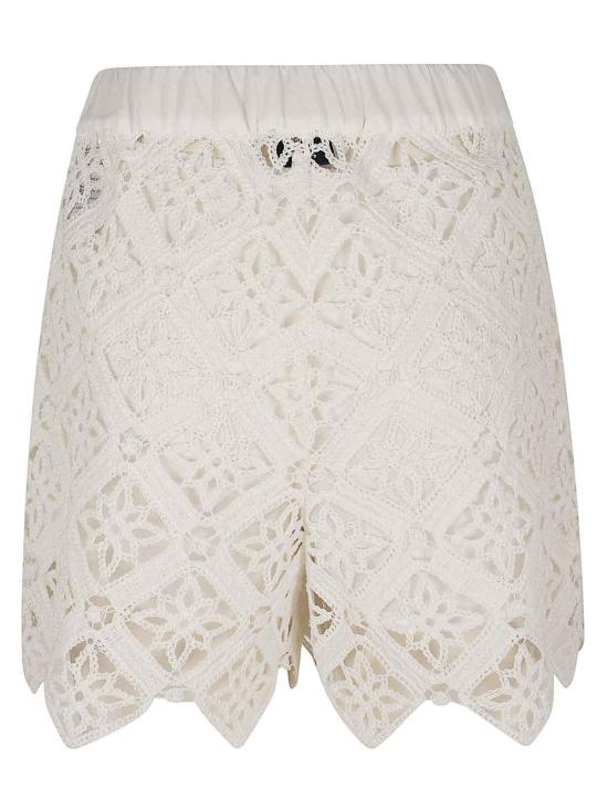 25FW 에르노 숏팬츠 PT000251D132951100 White - HERNO