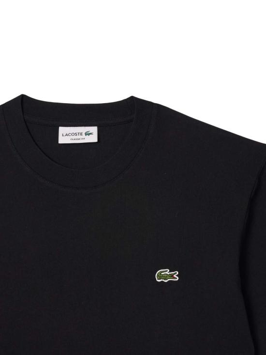 26FW 라코스테 반팔 티셔츠 TH7318031 Black - LACOSTE