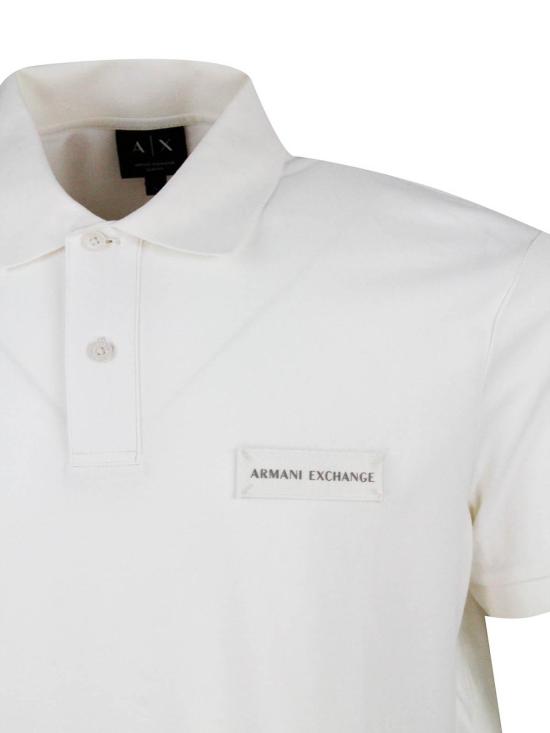 26SS 알마니 폴로 티셔츠 XM002390AF13026U1074 White - ARMANI