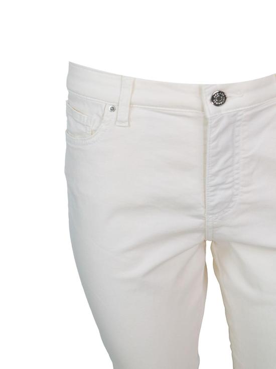 26SS 알마니 스트레이트 팬츠 XW000125AF12862U1003 Cream - ARMANI