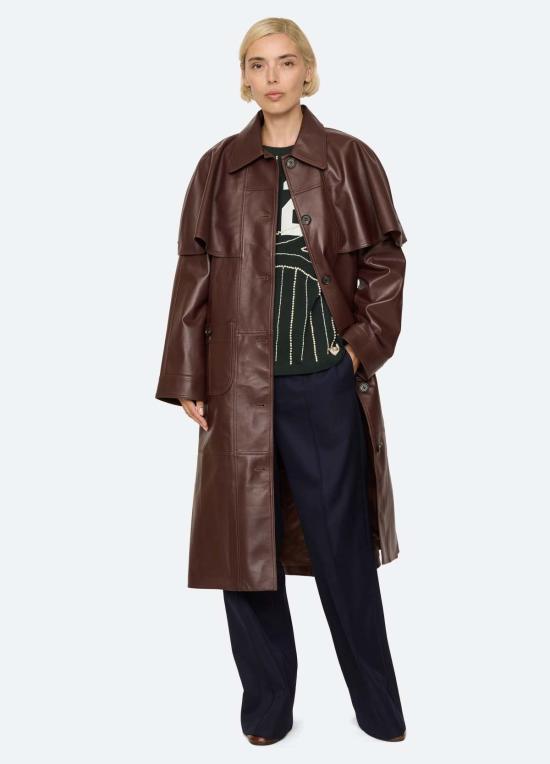  씨뉴욕 트렌치 코트 AW26 004 BROWN - SEA NY