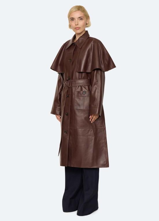  씨뉴욕 트렌치 코트 AW26 004 BROWN - SEA NY