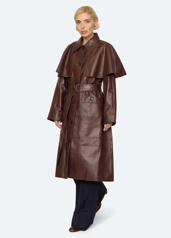  씨뉴욕 트렌치 코트 AW26 004 BROWN - SEA NY