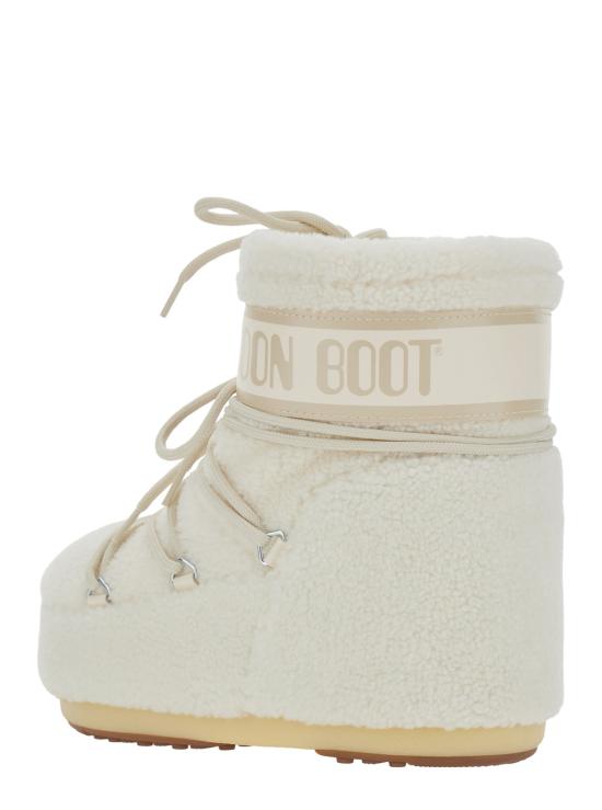 26FW 문부츠 아이콘 나일론 로우 부츠 80D1409700H017 White - MOON BOOT