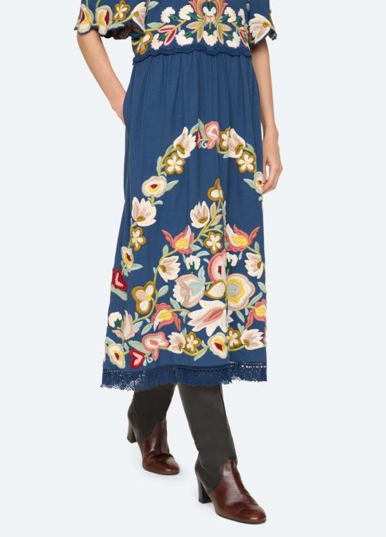 씨뉴욕 롱 원피스 AW26 060 BLUE - SEA NY