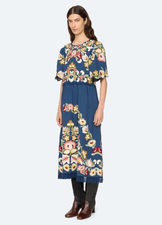 씨뉴욕 롱 원피스 AW26 060 BLUE - SEA NY