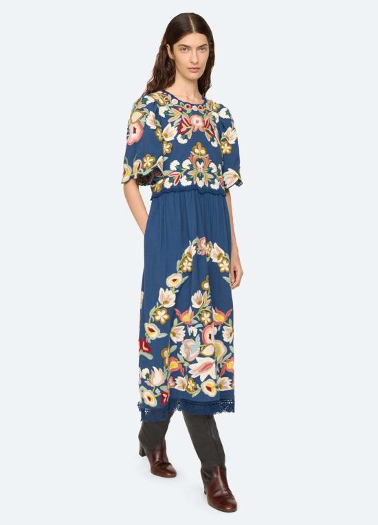  씨뉴욕 롱 원피스 AW26 060 BLUE
