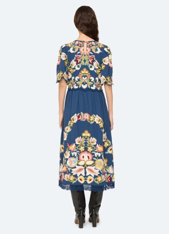  씨뉴욕 롱 원피스 AW26 060 BLUE - SEA NY