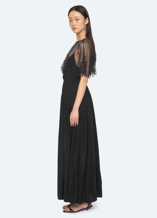  씨뉴욕 롱 원피스 AW26 073 BLACK - SEA NY