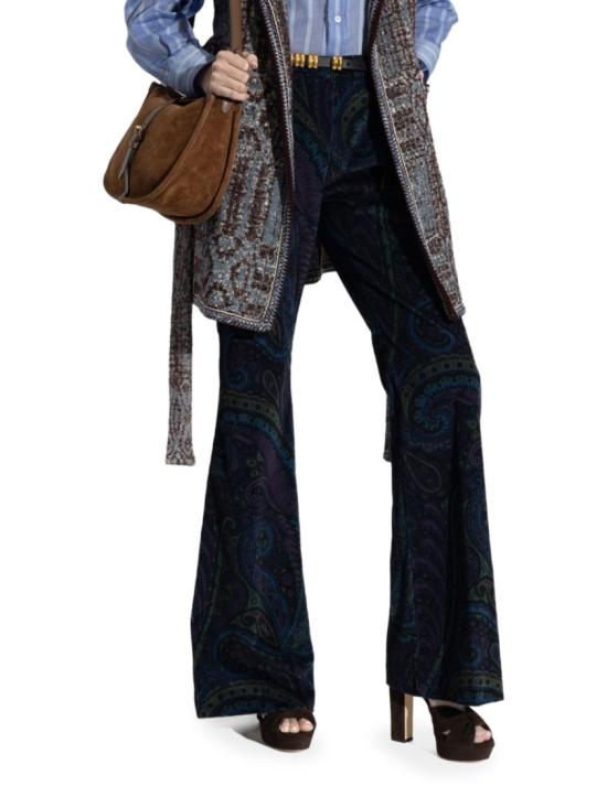 25FW 에트로 스트레이트 팬츠 WREA0033 99SAEE3X0887 Multicolor - ETRO