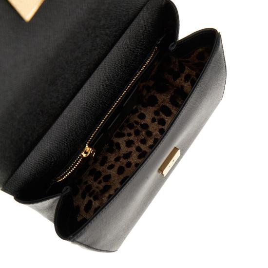 26FW 돌체앤가바나 라지 시실리 핸드백 BB6002B1001 Black - DOLCE & GABBANA