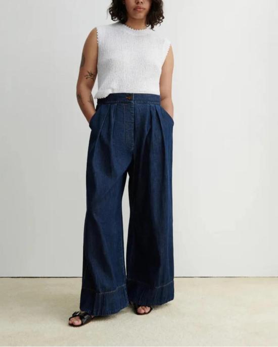  레이첼 코미 데님 팬츠 콕손 팬츠 다크 인디고 - RACHEL COMEY